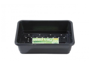 Taca uprawowa Garland czarna 23x17xh6cm z otworami / drenażem G18B