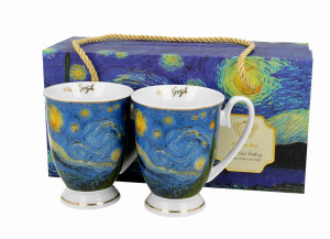 Duo 2 kubki royal STARRY NIGHT - Golden Line