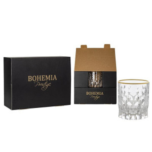 Zestaw 6 szklanek Conte Gold Bohemia Prestige