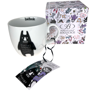 Kubek porcelanowy BEBOK Bogucice 450 ml