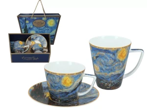 CARMANI Kpl. filiżanka i kubek - V. van Gogh, Gwiaździsta Noc