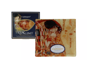 Carmani Talerz dekoracyjny - G.Klimt - The Kiss 13x13cm