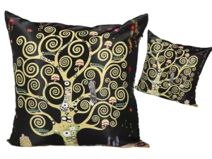 CARMANI Poduszka z wypełnieniem/suwak - G. Klimt, Drzewo życia