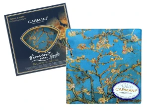 Talerz dekoracyjny Van Gogh - Kwitnący migdałowiec /box