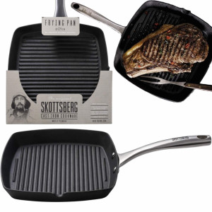 SKOTTSBERG Patelnia grilowa żeliwna 24 cm CAST IRON K2