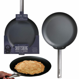 SKOTTSBERG Pelnia do naleśników ze stali węglowej 28 cm