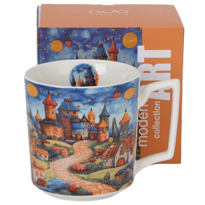 Kubek porcelanowy MODERN - SLEEPY KINGDOM