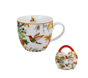 Kubek w koszyczku 460 ml LINEA