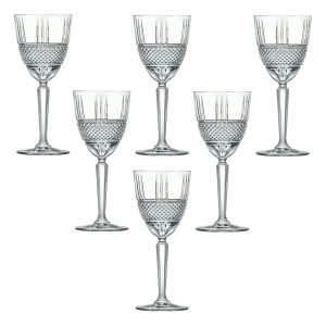Zestaw Kieliszków do wina 230 ml RCR BRILLANTE 6 szt