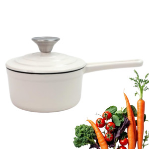Rondel Żeliwny NOIS 14 cm kremowy Tierra