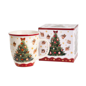 Duo Kubek 650 ml CHRISTMAS TREE 3 – Kolekcja Świąteczna