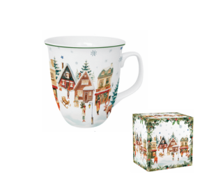 Duo Kubek 650 ml CHRISTMAS VILLAGE – Kolekcja Świąteczna