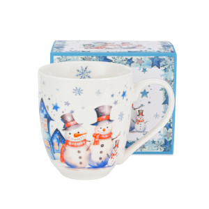 Duo Kubek XXL SNOWMAN – Kolekcja Świąteczna