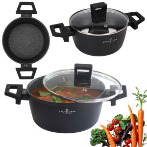 ZWIEGER FORTE Garnek z pokrywką 24 cm