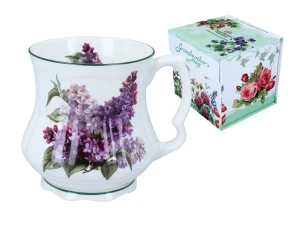 CARMANI Porcelanowy Kubek Babuni - Bzy