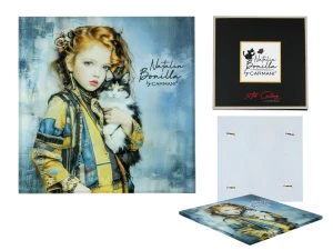 CARMANI Podkładka szklana - N. Bonilla