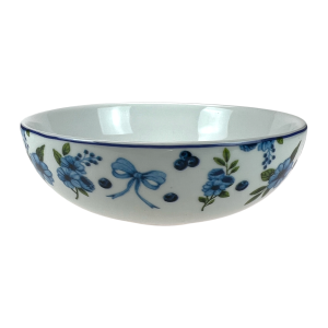 Salaterka porcelanowa Bogucice ARIA 16 cm, kwiatowy motyw pastelowy