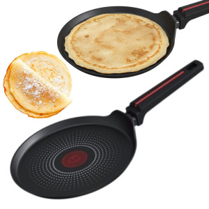 Zwieger Patelnia do naleśników 24 cm RED LINE ThermoDot wskaźnik temperatury