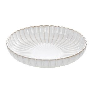 Misa dekoracyjna AVRIL ceramiczna kremowa 28 x 28 x 6 cm