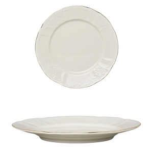 Talerz deserowy Ivory Gold 19 cm THUN Bernadotte porcelana