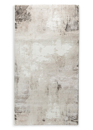 Dywan 80x150 cm jasnoszary nowoczesny geometryczny ASIA4 Eurofirany