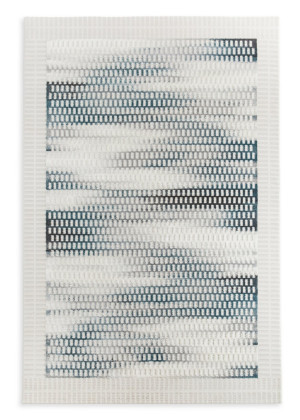 Dywan 80x150 cm biały kryształowy CRYSTAL7 Eurofirany