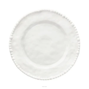 Villa Italia Talerz do ciasta porcelanowy 26 cm MESTIERE WHITE