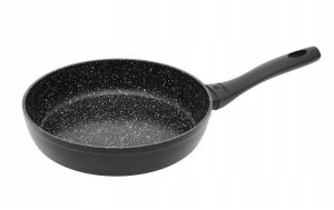 Patelnia tradycyjna Gerlach GRANITEX 28 cm Ilag Xera Dur 5 granitowa