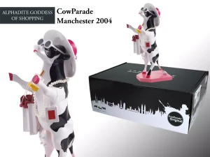 CowParade Manchester 2004, autor: Simon Walmsey.