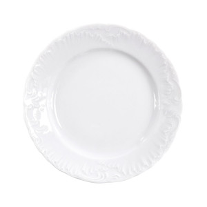 Talerz deserowy 17 cm 6 szt Rococo Ćmielów Maria 0001