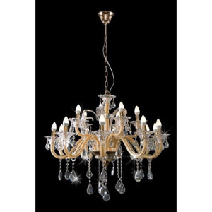 Lampa Dekoracyjna GLITTER fi 95 X 70-134 cm złoty