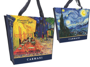 Torba na ramię V Van Gogh Taras Kawiarni w nocy