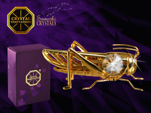 Figurka Carmani Crystals Konik polny