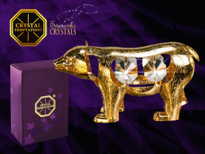 Figurka Carmani Crystals Miś polarny