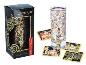 Kieliszek do wódki - G. Klimt Drzewo CARMANI