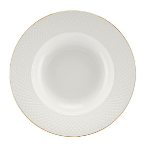 Villa Italia Talerz głęboki 23 cm Bari Gold