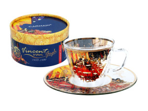Filiżanka espresso - V. Van Gogh. Taras kawiarni w nocy CARMANI