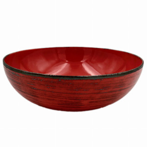 Alumina Bogucice Nostalgia Red Salaterka 24 cm