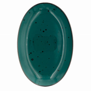 Alumina Bogucice Turkus Półmisek owalny 31 cm