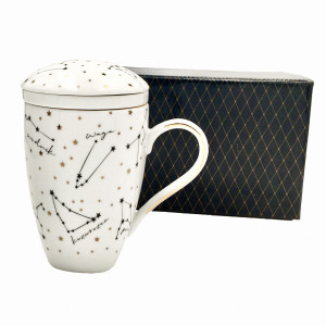 Kubek z zaparzaczem Zodiac White Bogucice