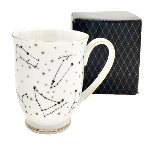 Kubek porcelanowy Zodiac White Bogucice 300 ml
