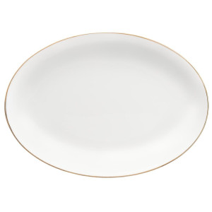 Villa Italia Półmisek owalny 31 cm Boston Gold