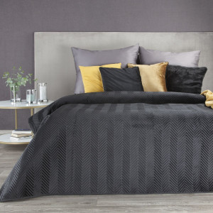 Narzuta Sofia 230x260 Czarna