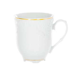 Kubek 300 ml Ćmielów Rococo 3604 Złota Linia