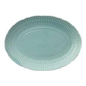 Półmisek rawierka 24 cm Sofia Lazurowa Ćmielów