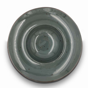 Alumina Bogucice Cottage Graphite Talerz głęboki Pasta 28 cm