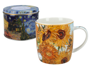Kubek w puszce V. van Gogh Słoneczniki CARMANI