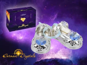 Figurka Carmani Crystals Bucik chłopięcy srebrny