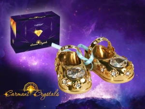 Figurka Carmani Crystals Buciki chłopięce