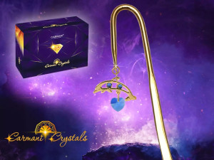 Zakładka do książki delfin Carmani Crystals